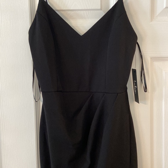 LULUS Dress size S brand new with tag color black length 33” bust 26” - Picture 4 of 12